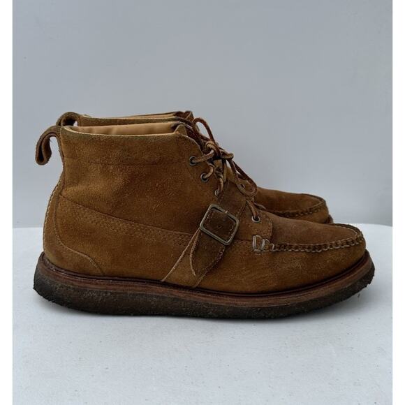 Yuketen Leather boots with strap Men’s Size 11 Missing Lace main image 9